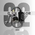 G2 Dual Color LED Headlight 6000K White / 3000K Yellow – 50W 3570 Chip with Cooling Fan - Image 8