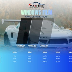 Maxford PR099 Series Premium Nano Ceramic Window Film